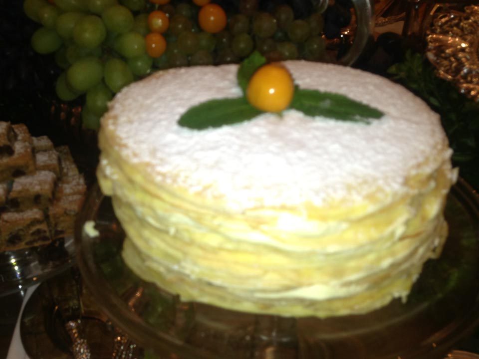 Crêpe cake